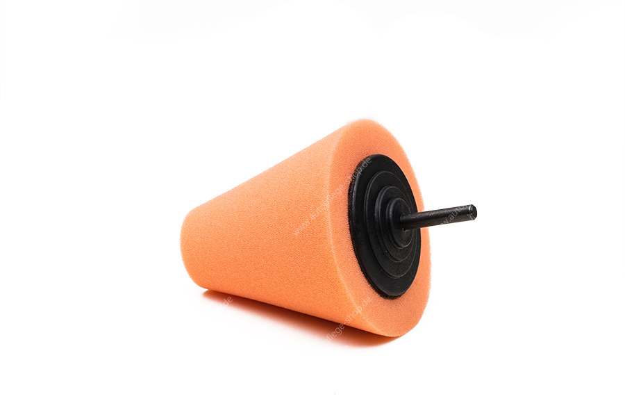 APS Polierkegel 80 mm – Schaumstoff Polierkegel Cone orange 80mm