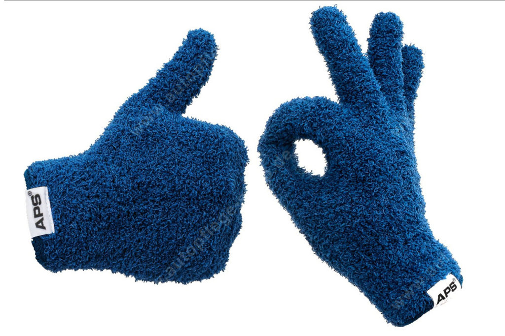 APS Clean & Finish Gloves – Clean & Finish Microfiber Gloves